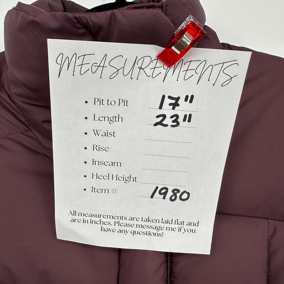 Nau Womens Quilted Down Puffer Jacket Size XS Purple Snap Lightweight Packable - Picture 2 of 10